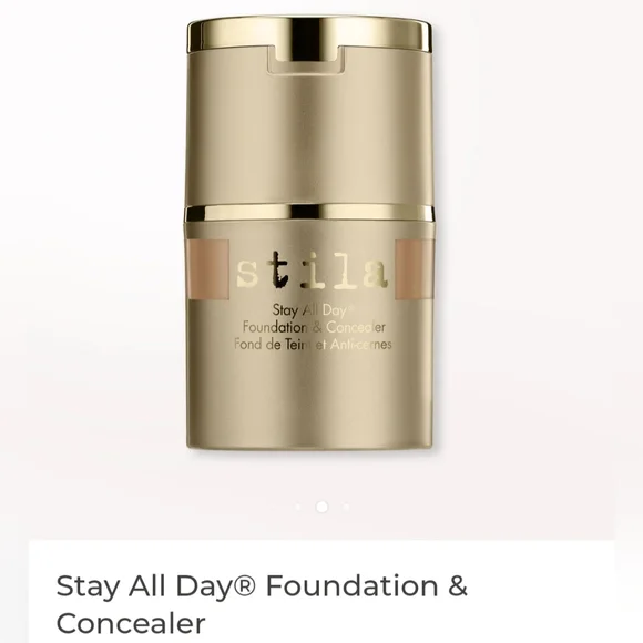 NIB🔥12 Hour Stila 2in1 "Stay All Day" Foundation & Concealer❤️‍🔥Medium - Picture 4 of 12